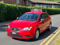 Used Seat Ibiza SOL 73 HP (53 kW) 2016 Red Hatchback