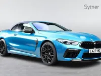 Used BMW M8 Competition Edition 616 HP (453 kW) 2022 Blue Cabriolet