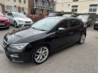 Used Seat Leon FR 184 HP (135 kW) 2018 Black Hatchback
