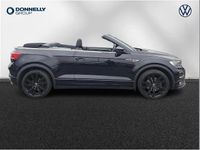 Used VW T-Roc Cabriolet R-line 150 HP (110 kW) 2022 Black Cabriolet