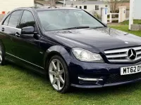 Used Mercedes C220 2013 Blue Sedan