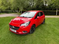 Used Vauxhall Corsa SRi 95 HP (69 kW) 2015 Red Hatchback