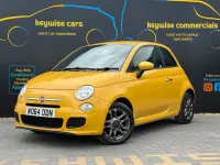 Used Fiat 500 S 69 HP (50 kW) 2015 Yellow Hatchback