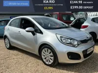 Used Kia Rio 109 HP (80 kW) 2014 Silver Hatchback