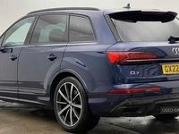 Used Audi Q7 Black Edition 286 HP (210 kW) 2022 Blue SUV