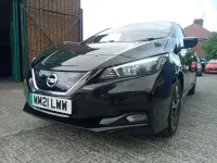 Used Nissan Leaf N-Connecta 110 kW (150 HP) 2021 Black Hatchback