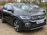 Used VW T-Cross R-line 115 HP (84 kW) 2019 Black SUV