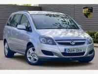 Second-hand Vauxhall Zafira 120 CP (88 kW) 2014 Argintiu Monovolum