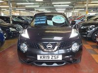 Used Nissan Juke 112 HP (82 kW) 2019 Black SUV