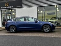 Used Tesla Model 3 Standard Range Plus 239 kW (325 HP) 2019 Blue Sedan