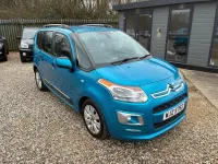 Używany Citroën C3 Picasso Exclusive 2014 Niebieski Minivan