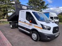 Usado Ford Transit 130 CV (95 kW) 2018 Blanco Descapotable