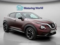 Used Nissan Juke N-Connecta 114 HP (83 kW) 2022 Red SUV