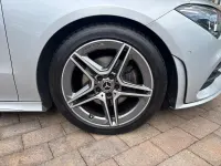 Used Mercedes CLA180 AMG Line Premium 136 HP (100 kW) 2021 Silver Coupe