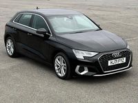 Used Audi A3 Sportback Sport 2022 Black Hatchback