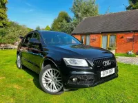 Used Audi Q5 S-line plus 175 HP (128 kW) 2015 Black SUV