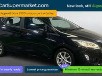 Used Ford Fiesta Zetec 101 HP (74 kW) 2019 Black Hatchback
