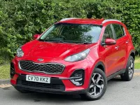 Used Kia Sportage 130 HP (95 kW) 2020 Red SUV