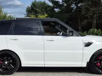 Used Land Rover Range Rover Sport SVR 566 HP (416 kW) 2020 White SUV