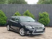 Used Lexus CT200h 136 HP (100 kW) 2020 Black Hatchback