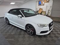 Used Audi A3 Cabriolet S-Line 2015 White Cabriolet