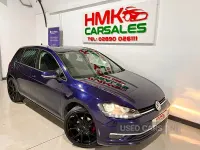 Used VW Golf VII Match 115 HP (84 kW) 2019 Blue Hatchback