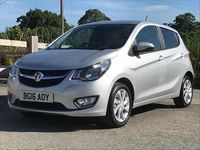 Used Vauxhall Viva 75 HP (55 kW) 2016 Silver Hatchback