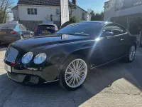Used Bentley Continental 552 HP (405 kW) 2009 Black Sedan