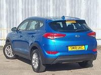 Used Hyundai Tucson SE 132 HP (97 kW) 2018 Blue SUV
