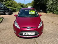 Used Ford Fiesta Zetec 2012 Red Hatchback