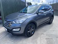 Used Hyundai Santa Fe Premium SE 190 HP (139 kW) 2014 Silver SUV