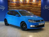 Used VW Polo SE 60 HP (44 kW) 2014 Blue Hatchback