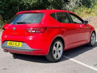 Usado Seat Leon FR 2013 Rojo Utilitario