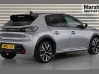 Used Peugeot 208 GT-line 128 HP (94 kW) 2020 Grey Hatchback