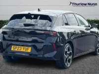 Used Vauxhall Astra Ultimate 131 HP (96 kW) 2023 Black Hatchback