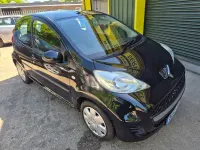 Used Peugeot 107 68 HP (50 kW) 2012 Black Hatchback