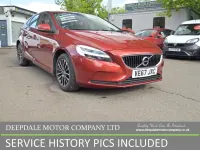 Used Volvo V40 Momentum 2017 Red Hatchback