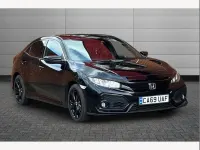 Used Honda Civic SR 126 HP (92 kW) 2020 Crystal black Hatchback
