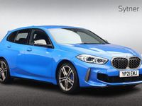 Used BMW M135 Shadowline 306 HP (225 kW) 2021 Blue Hatchback