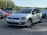 Used VW Golf VII S 83 HP (61 kW) 2013 Silver Hatchback
