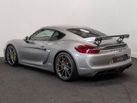 Used Porsche Cayman GT4 385 HP (283 kW) 2016 Silver Coupe