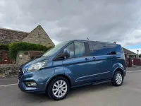 Used Ford Tourneo Custom Titanium 2020 Blue Van