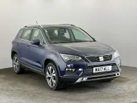Used Seat Ateca Ecomotive 115 HP (84 kW) 2017 Blue SUV