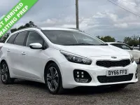 Used Kia Ceed GT-Line 136 HP (100 kW) 2016 White Hatchback