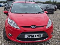 Used Ford Fiesta Zetec 2012 Red Hatchback