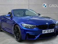 Used BMW M4 Cabriolet Competition Edition 444 HP (326 kW) 2020 Blue Cabriolet
