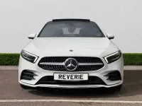 Used Mercedes A250 AMG line 224 HP (164 kW) 2019 White Hatchback