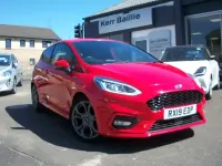Usado Ford Fiesta ST-Line 100 HP (73 kW) 2019 Vermelho Citadino
