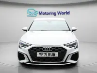 Begagnad Audi A3 Sportback S-Line 150 HK (110 kW) 2022 Vit Halvkombi