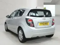 Used Chevrolet Aveo LTZ 98 HP (72 kW) 2013 Silver Hatchback